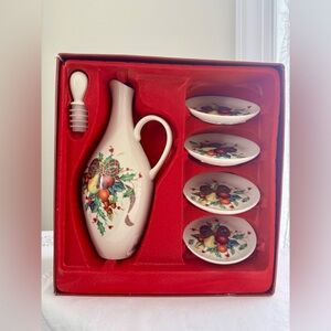 Lenox Holiday Tartan Ceramic Set with Festive Design